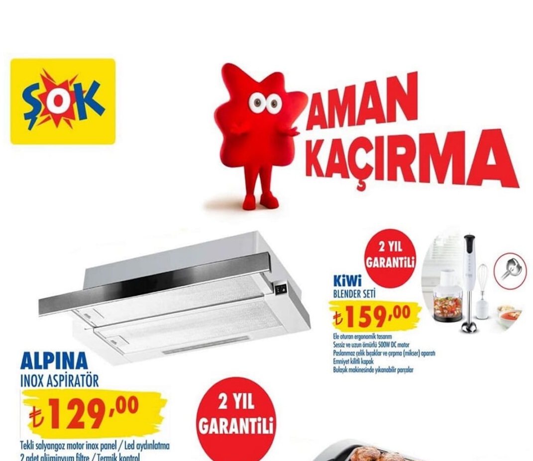 Şok Market 3 Şubat 2021 Aktüel İndirimli Ürünler Kataloğu