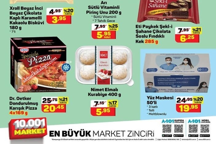 A101 8 Ocak 2021 Aktüel İndirimli Ürünler Kataloğu