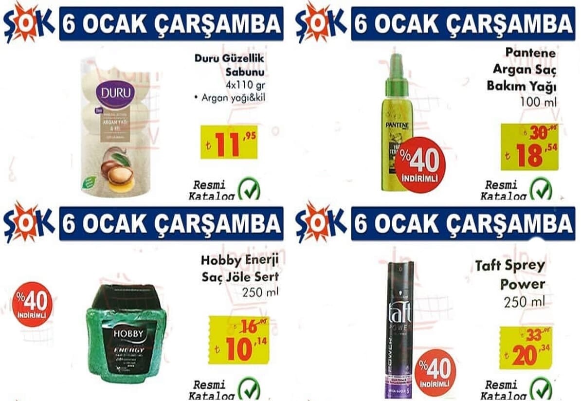 Şok Market 13 Ocak 2021 Aktüel İndirimli Ürünler Kataloğu