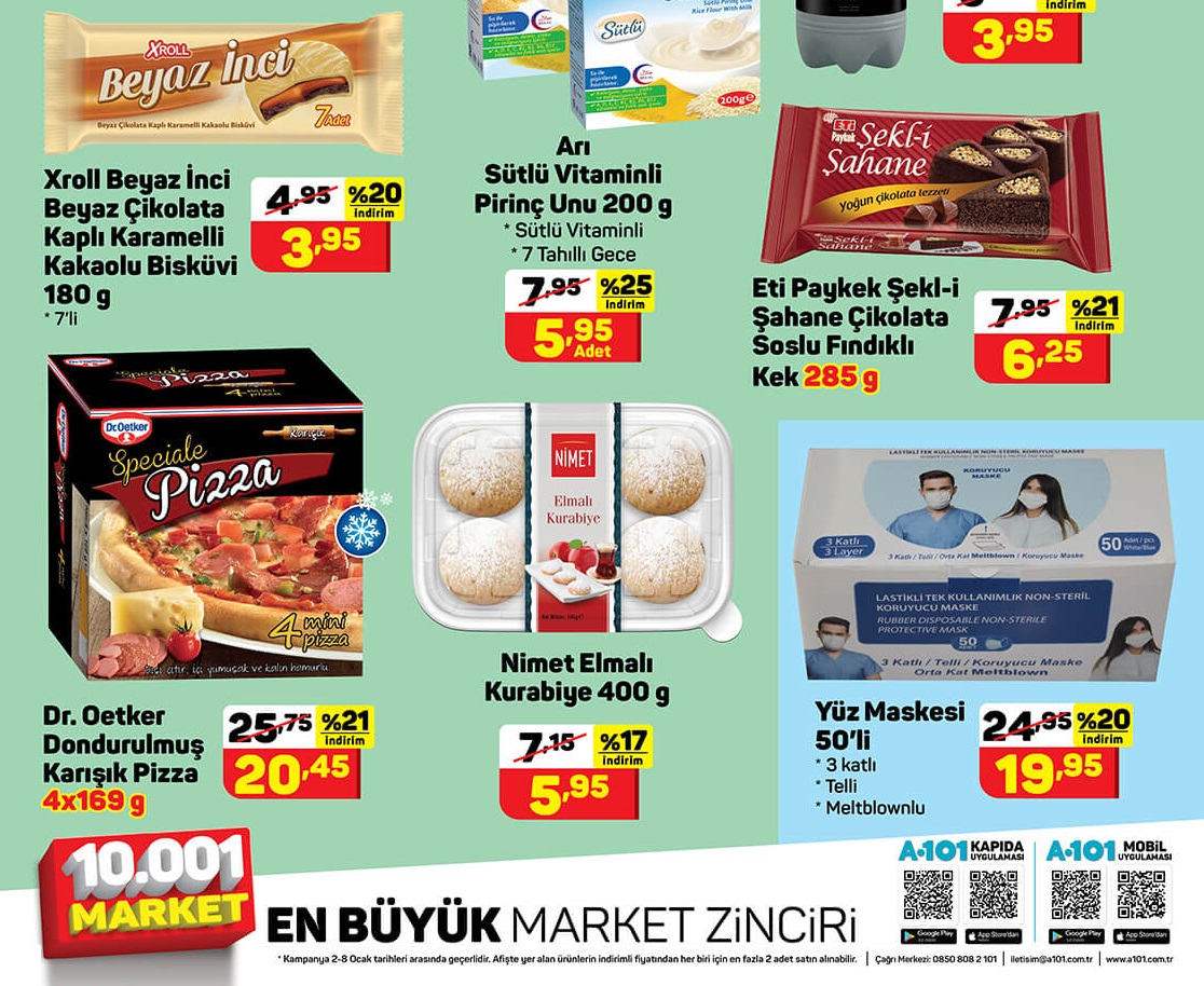A101 10 Ocak 2021 Aktüel İndirimli Ürünler Kataloğu