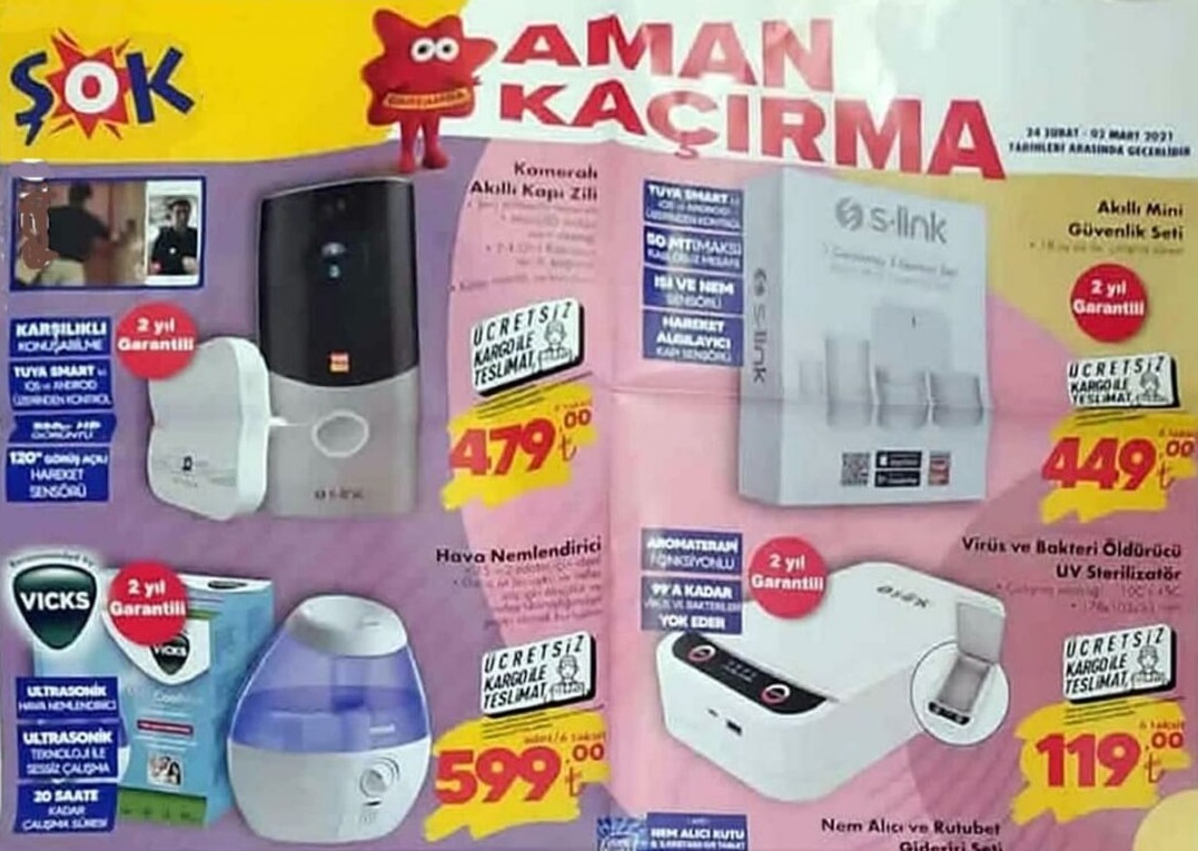 Şok Market 24 Şubat 2021 Aktüel İndirimli Ürünler Kataloğu