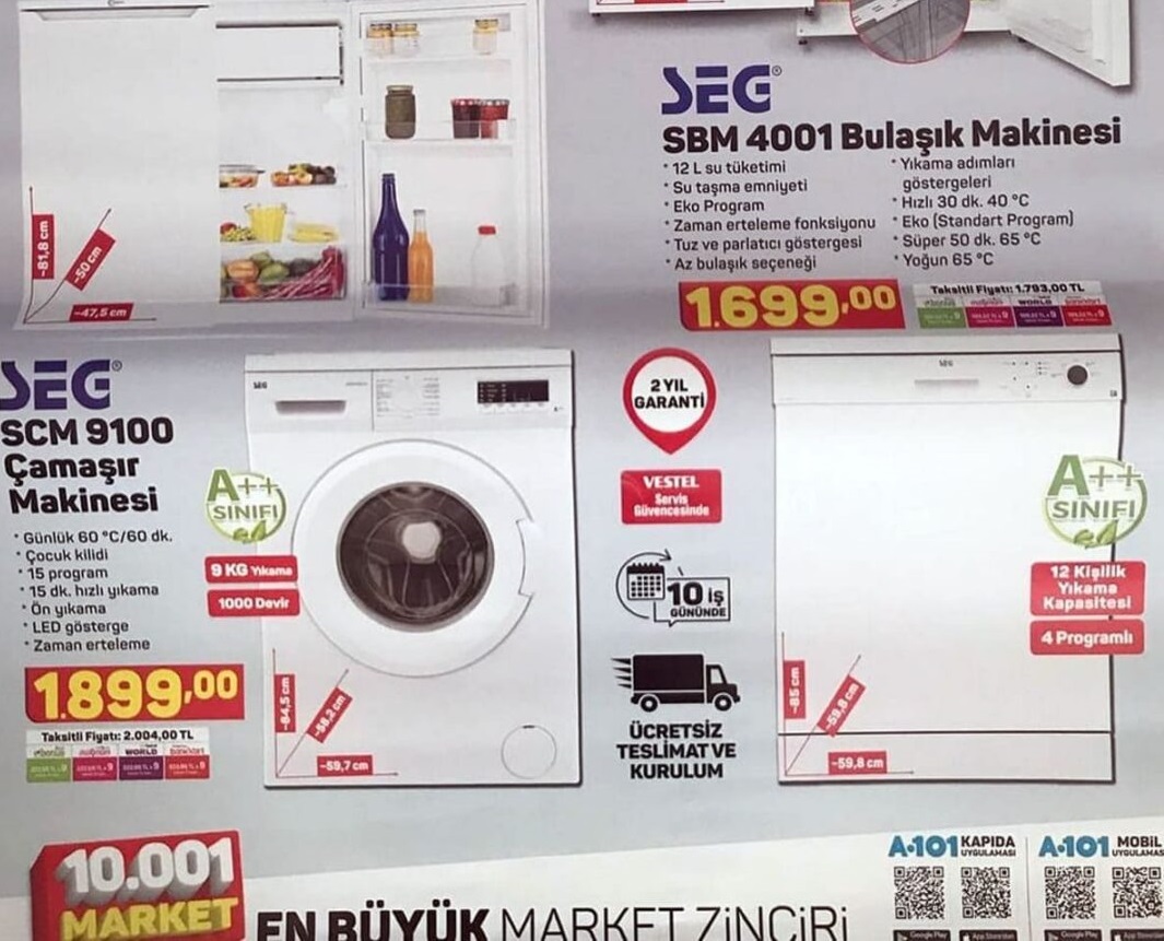 A101 4 Mart 2021 Aktüel İndirimli Ürünler Kataloğu