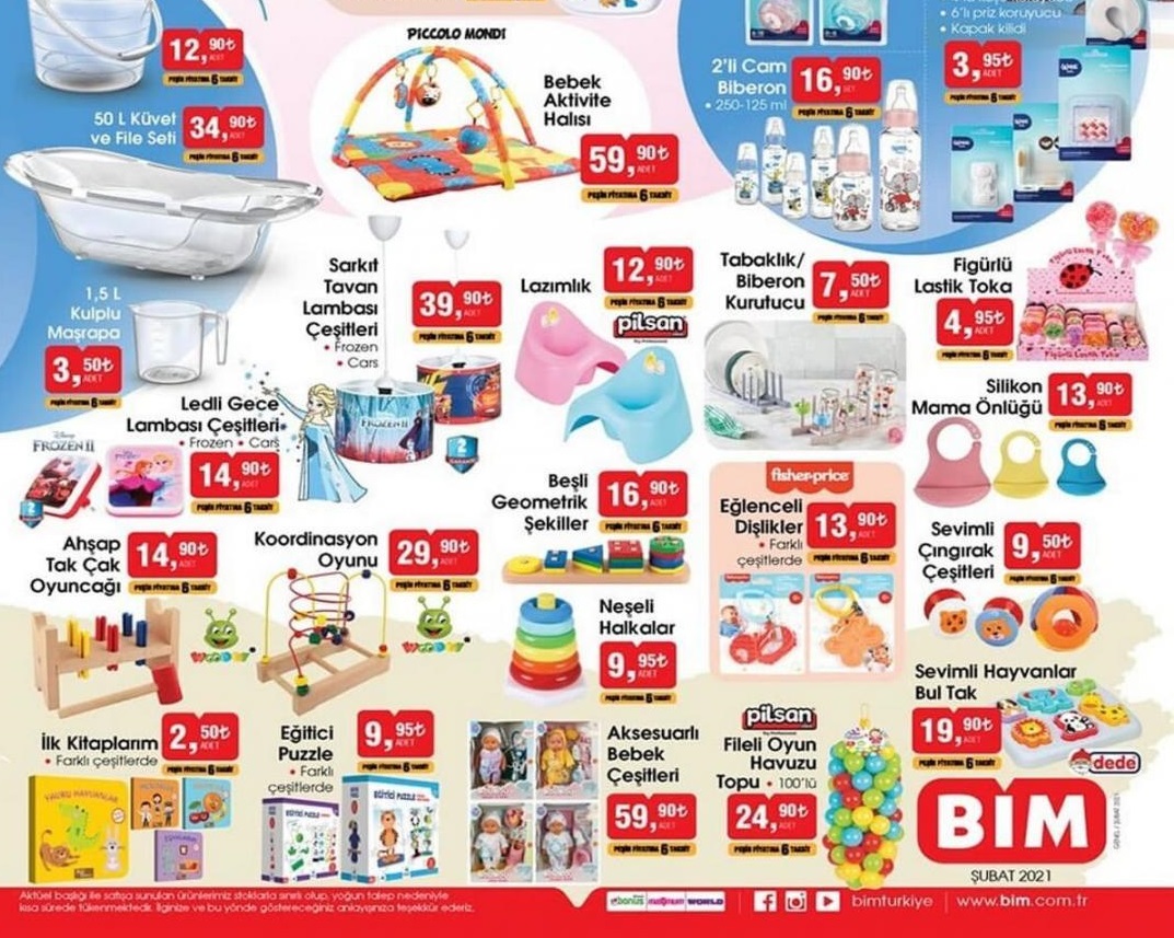 Bim 26 Şubat 2021 Aktüel İndirimli Ürünler Kataloğu ( HD )