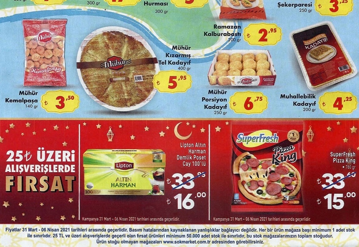 Şok Market 6 Nisan 2021 Aktüel İndirimli Ürünleri