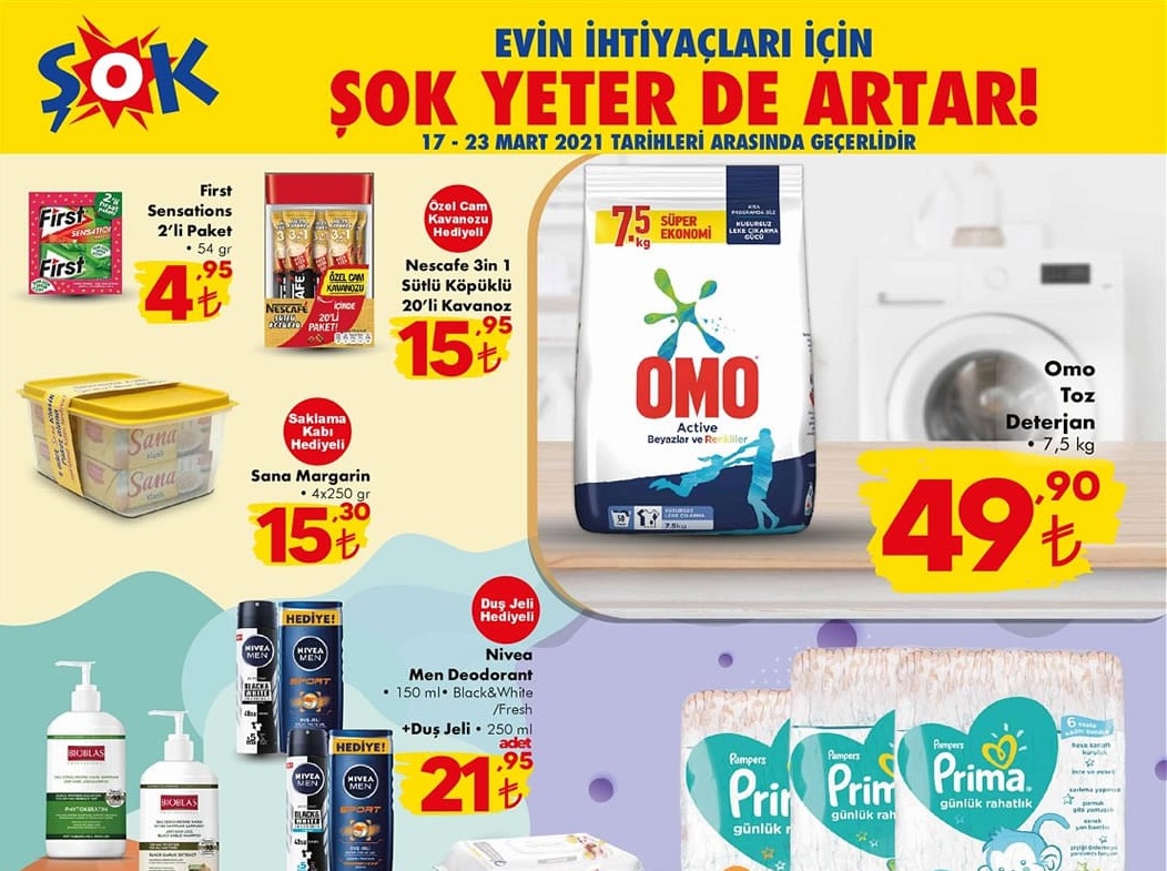 Şok Market 24 Mart 2021 Aktüel Ürünleri