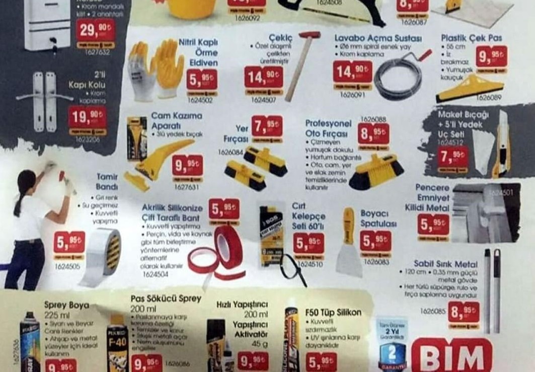 Bim 19 Mart 2021 Aktüel İndirimli Ürünler Kataloğu