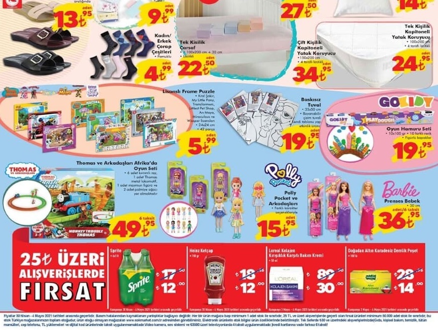 Şok  Market 4 Mayıs 2021  Tarihine Özel Fırsatlar