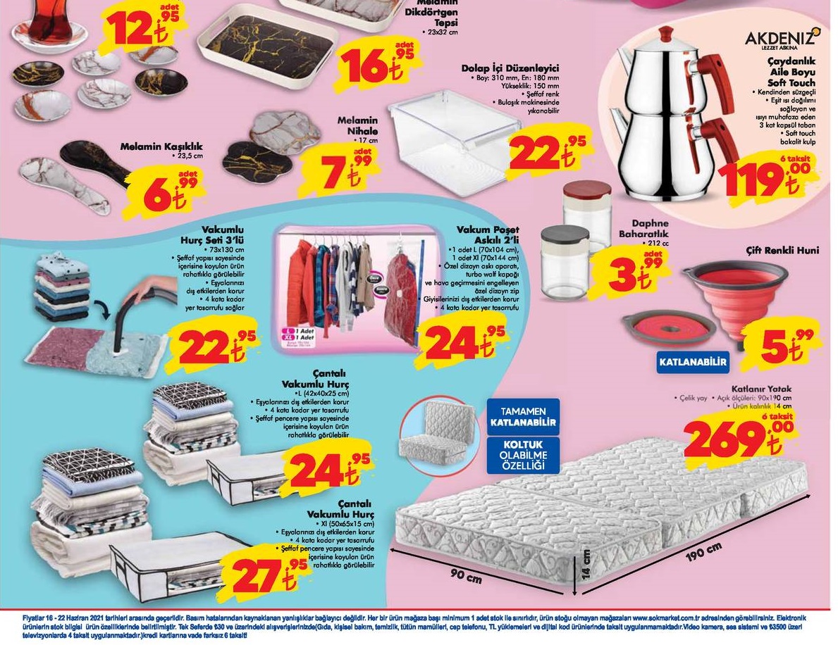 Şok Market 22 Haziran 2021 AKtüel İndirimli Ürünler Kataloğu
