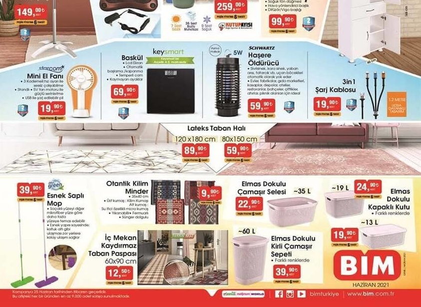 Bim De Bu Hafta Perşembe Günü Kaçırılmayacak İndirimler ( 25 Haziran 2021 )