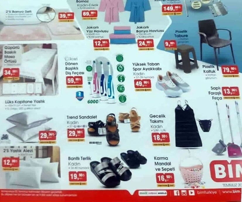 Bim 2 Temmuz 2021 Aktüel İndirimli Ürünler Kataloğu
