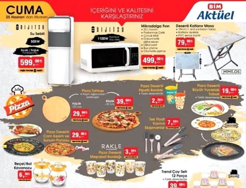 Bim 22-25 Haziran 2021 Aktüel İndirimli Ürünler Kataloğu