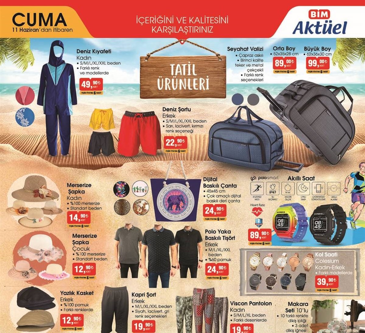 Bim 11 Haziran 2021 Aktüel İndirimli Ürünler Kataloğu