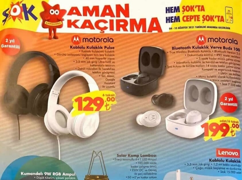 ŞOK 4 – 10 AĞUSTOS 2021 AKTÜEL ÜRÜNLER KATALOĞU