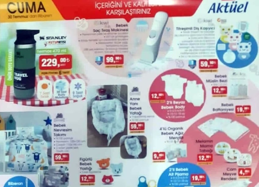 Bim 30 temmuz 2021 aktüel indirimli ürünler kataloğu