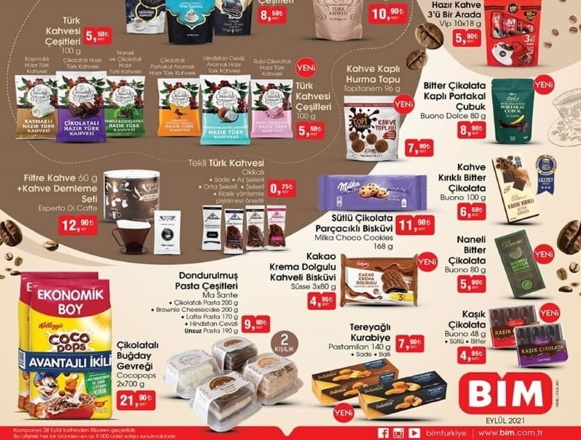 Bim Market 28 Eylül 2021 Aktüel İndirimleri