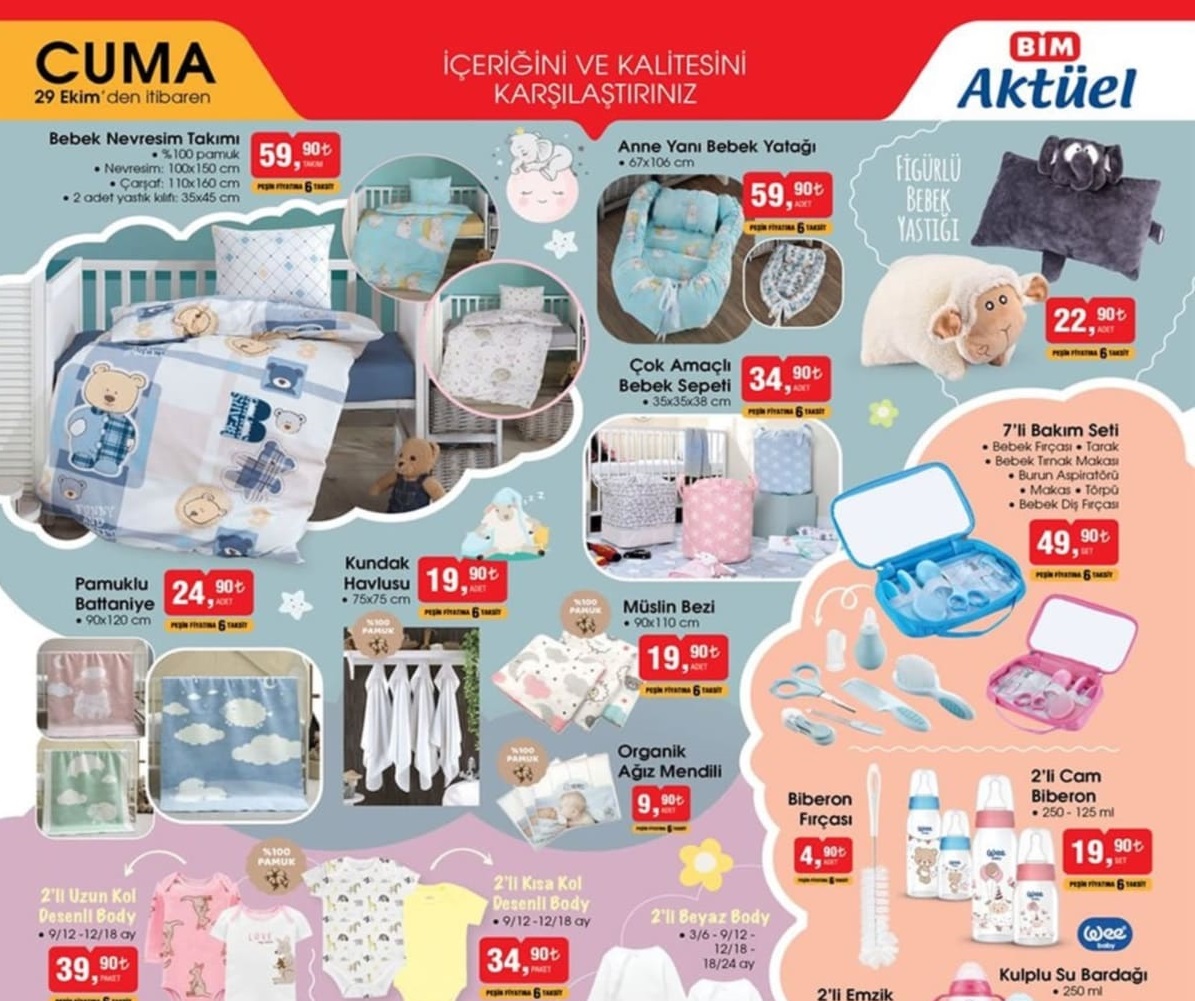 Bim Market 29 Ekim 2021 Aktüel İndirimleri