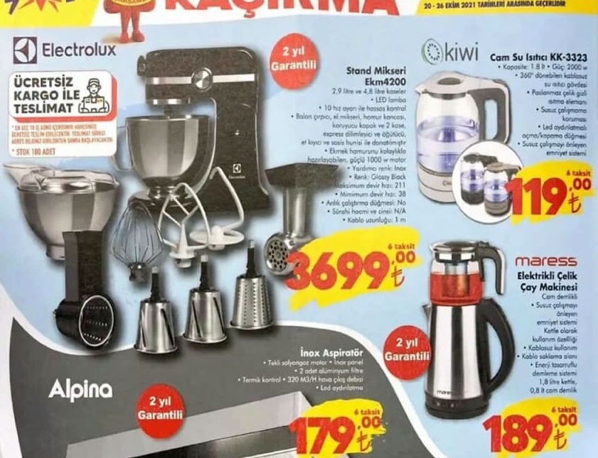 Şok Market 26 Ekim 2021 Aktüel İndirimleri