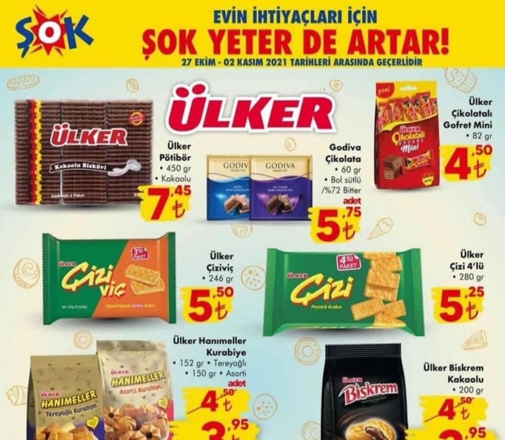 Şok Market 3 Kasım 2021 Aktüel İndirimleri