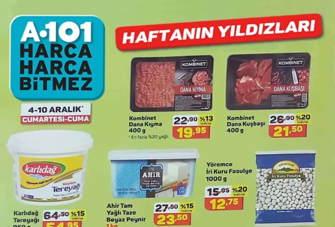 A101 4 Aralık 2021 Aktüel İndirimli Ürünleri