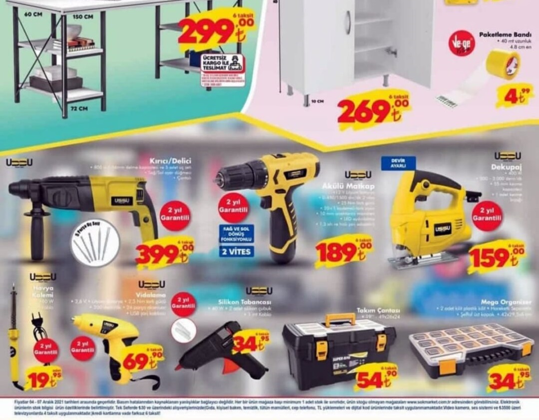 Şok Market 4 Aralık 2021 Aktüel İndirimli Ürünleri