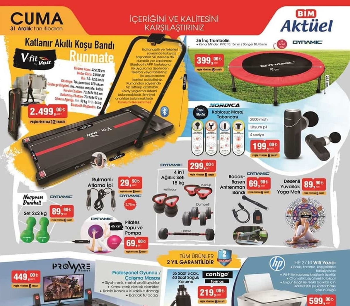 Bim Market 31 Aralık 2021 Aktüel İndirimli Ürünler Kataloğu