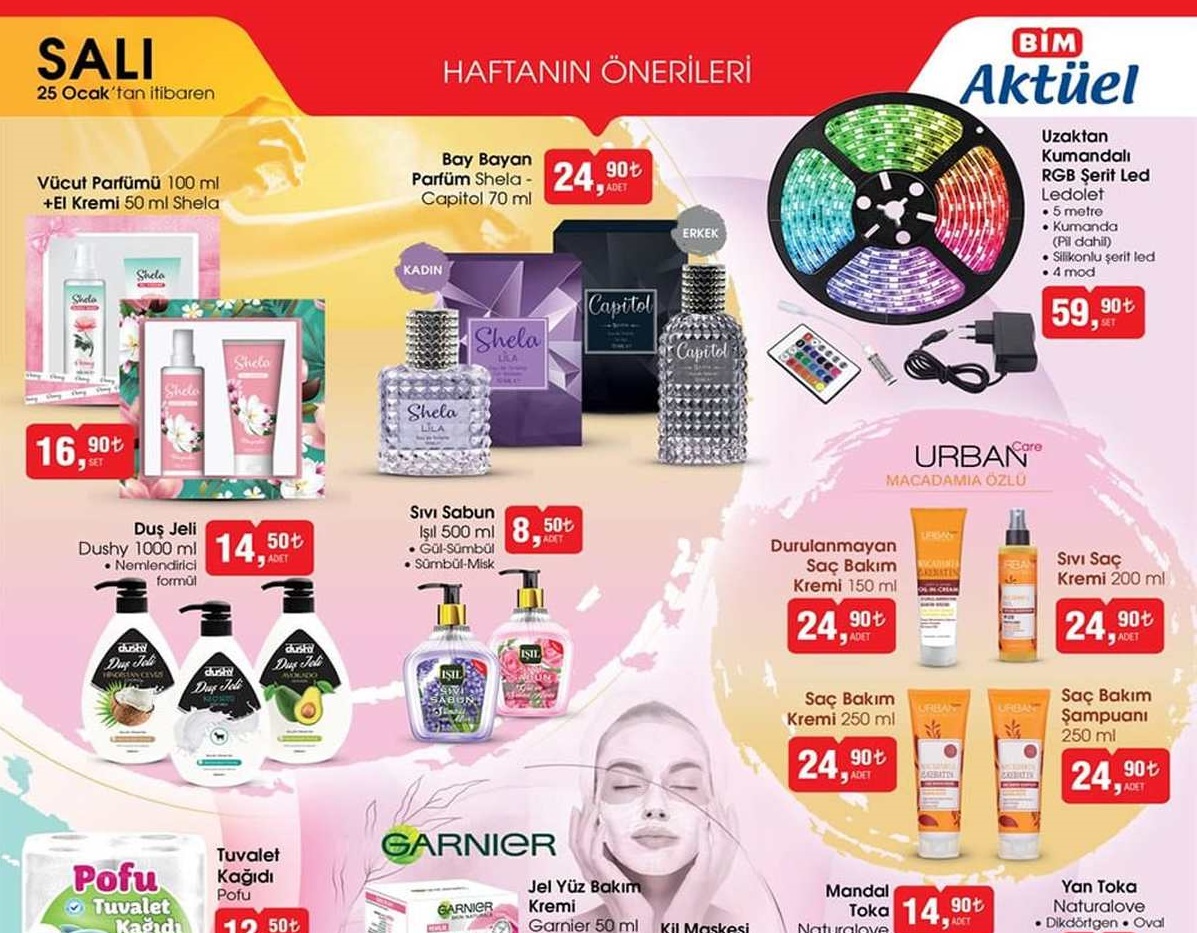 Bim Market 25 Ocak 2022 Kaçırılmayacak Aktüel Fırsatları