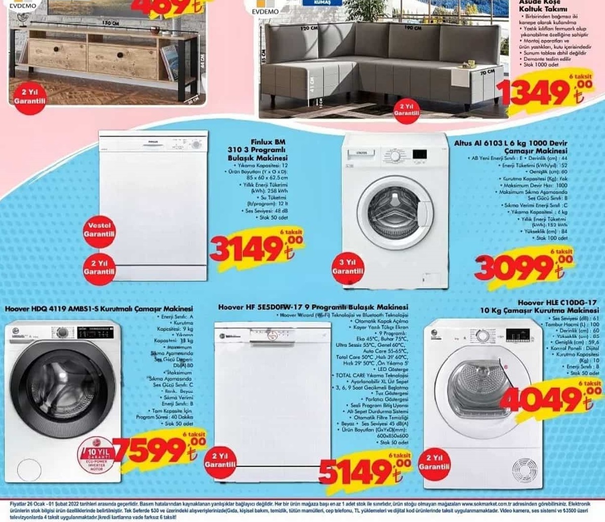 Şok Markette 26 Ocak 2022 De Kaçırılmayacak Aktüel Fırsatları
