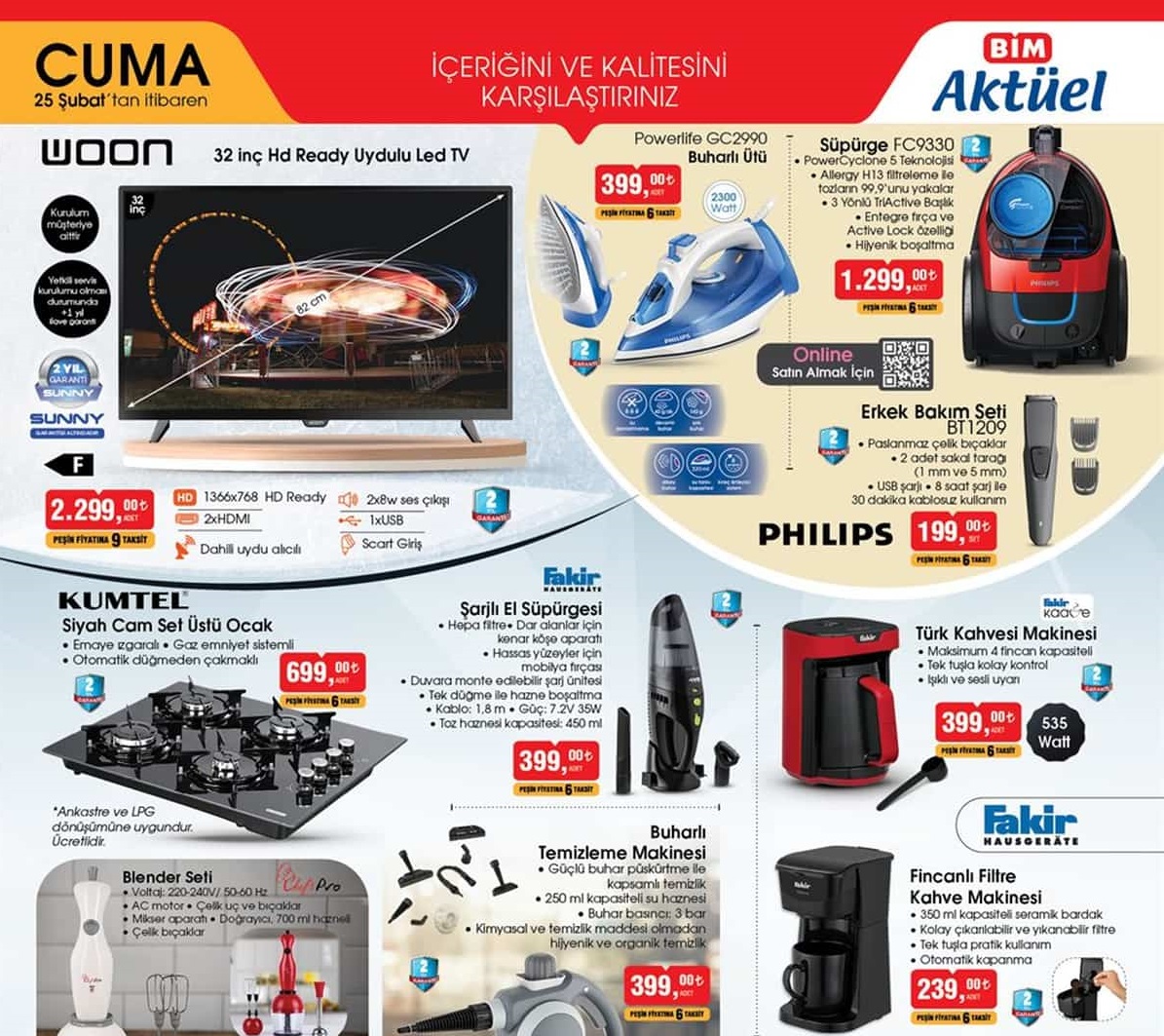 Bim Market 25 Şubat 2022 Aktüel İndirimli Ürünler Kataloğu