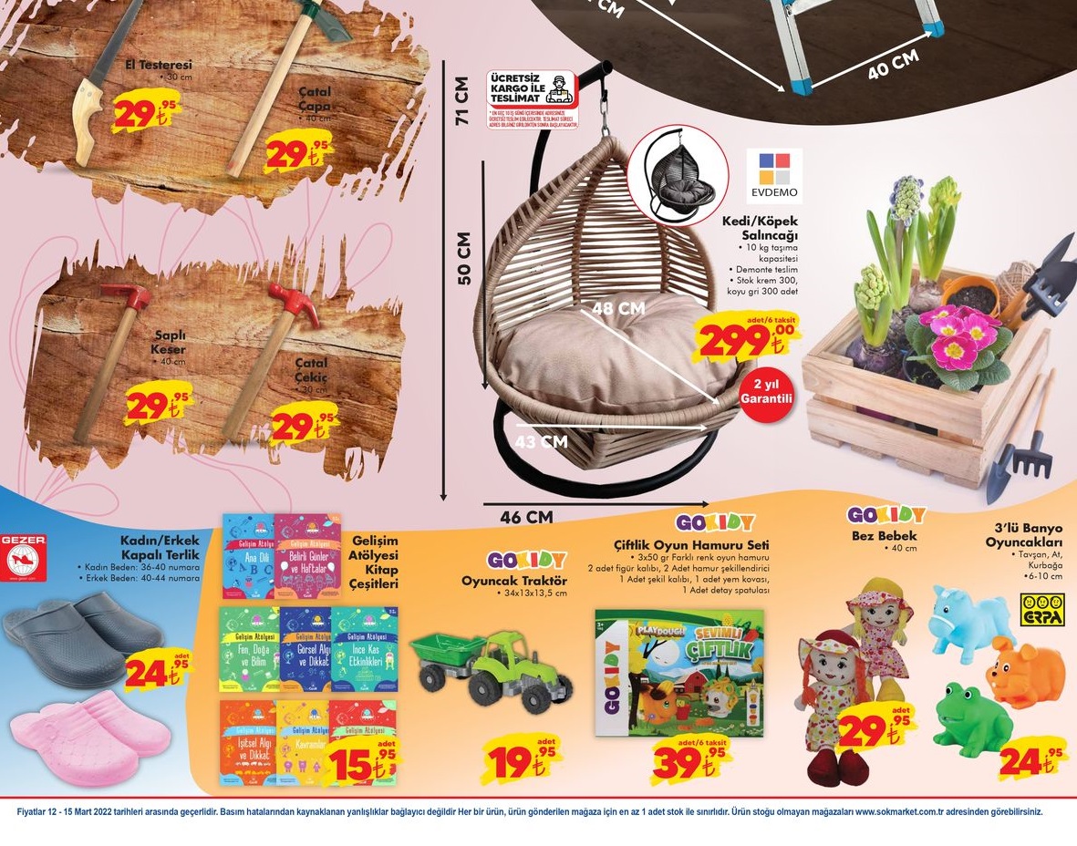 Şok Markette Bugün Kaçılarılmayacak Aktüel Fırsatları 12.03.2022