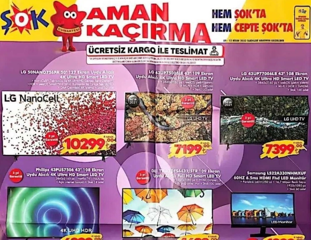 Şok Market 12 Nisan 2022 AKtüel İndirimli Ürünler Kataloğu