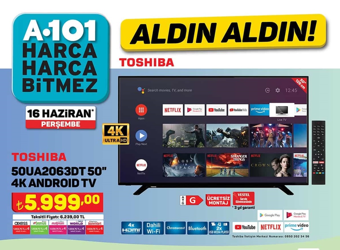 A101 De Yarın Kaçırılmayaca Aktüel İnidirmli Ürünler Kataloğu ( 16 Haziran 2022 )