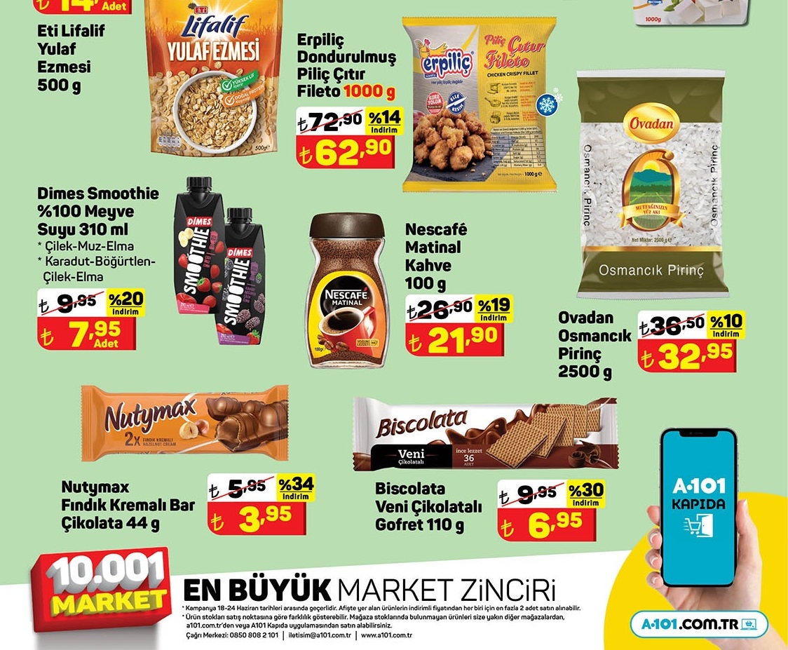 A101 24 Haziran 2022 Aktüel İndirimli Ürünler Kataloğu