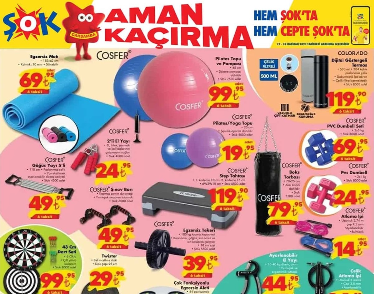 Şok Market 28 Haziran 2022 Aktüel İndirimli Ürünler Kataloğu