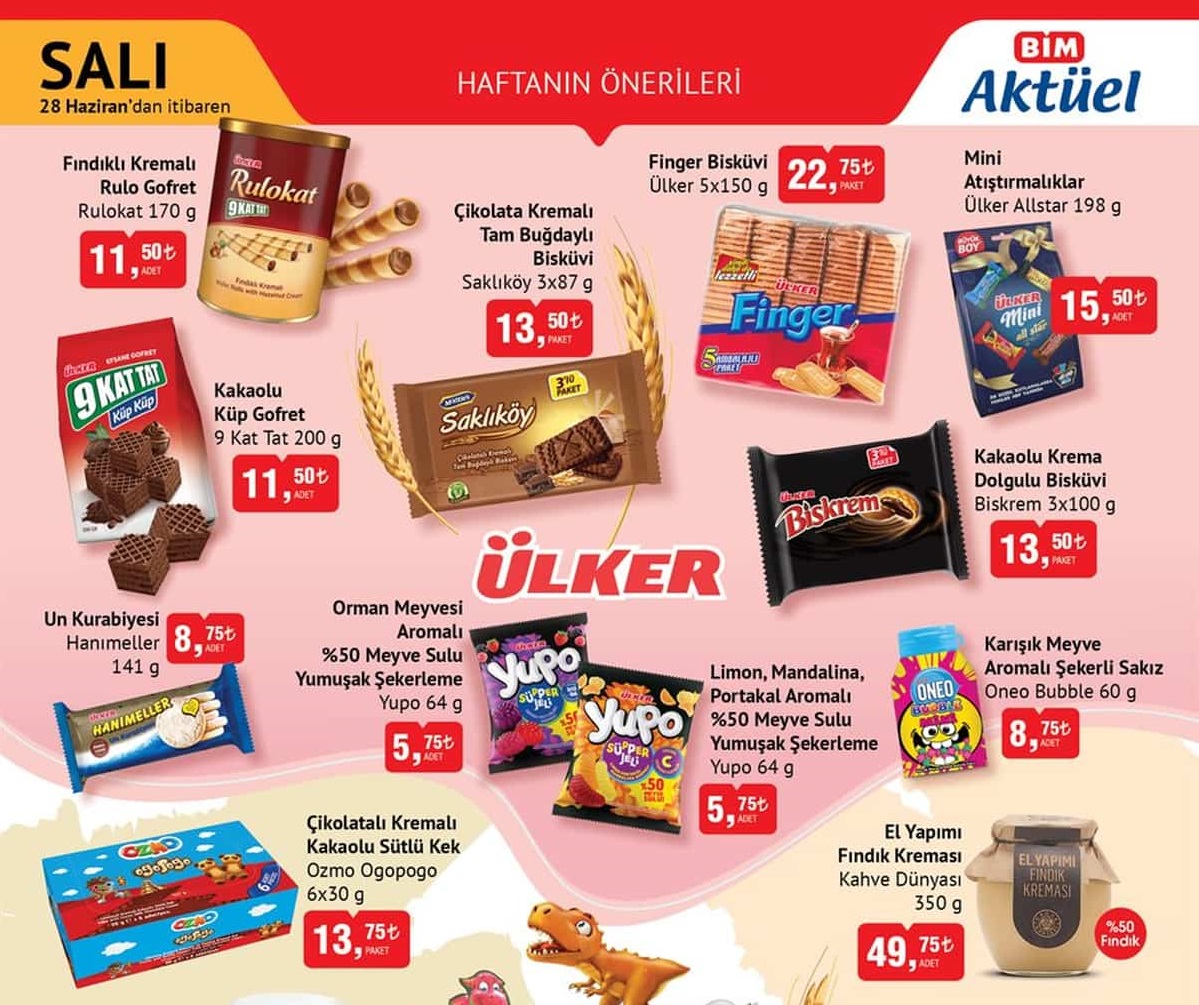 Bim Market 28 Haziran 2022 AKtüel İndirimli Ürünler Kataloğu