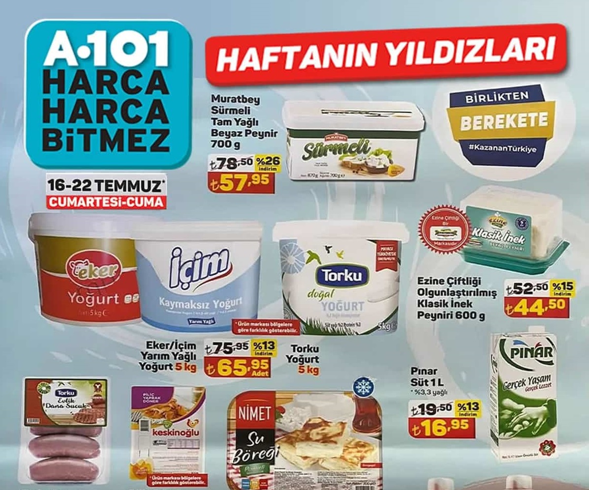 A101 22 Temmuz 2022 Aktüel İndirimli Ürünler Kataloğu