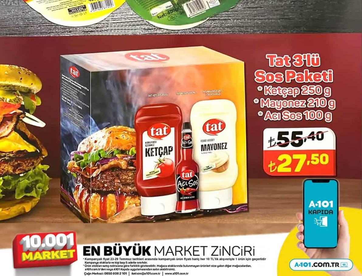 A101 29 Temmuz 2022 Aktüel İndirimli Ürünler Kataloğu