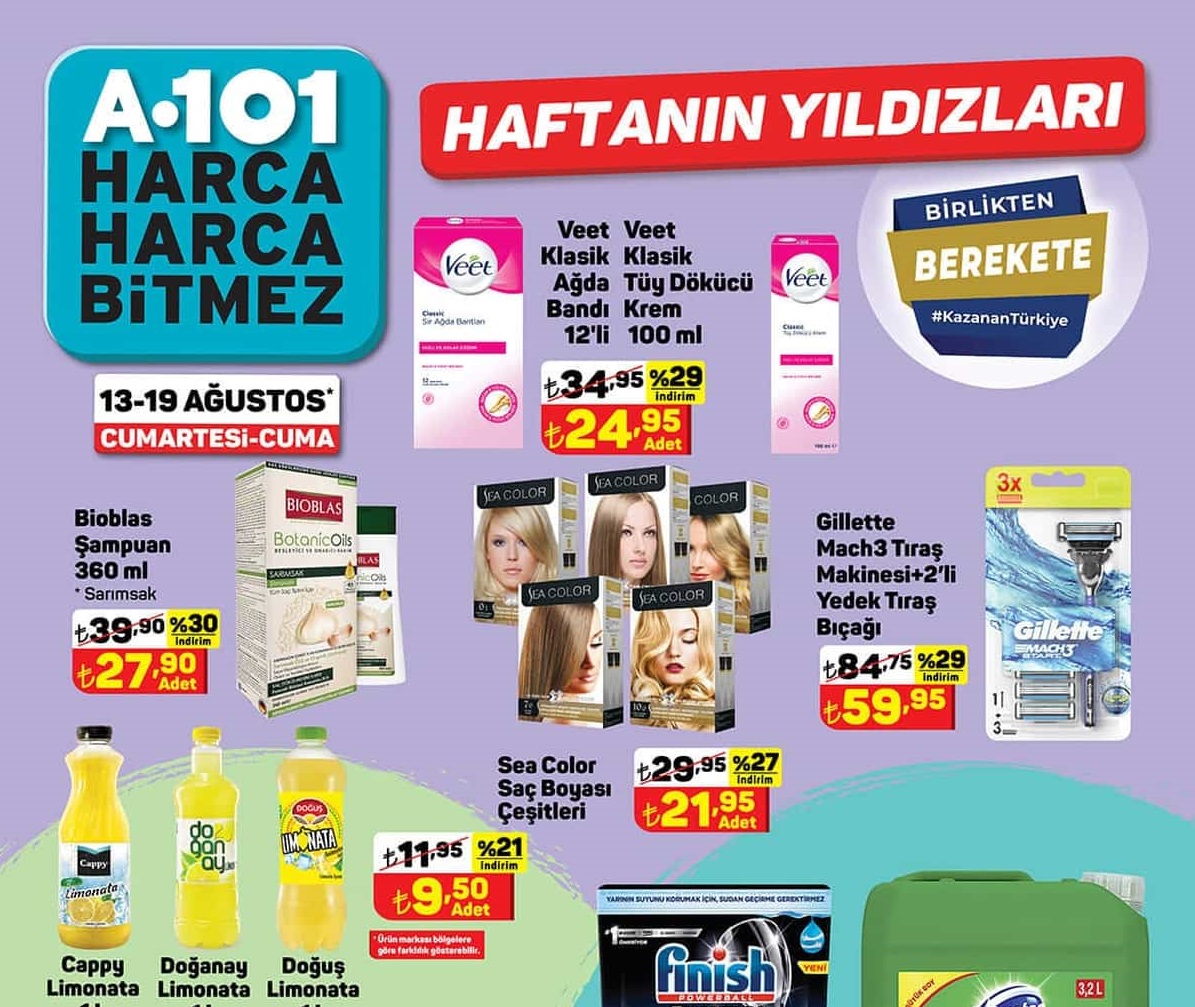 A101 De 19 Ağustos 2022 Aktüel İndirimli Ürünler Kataloğu