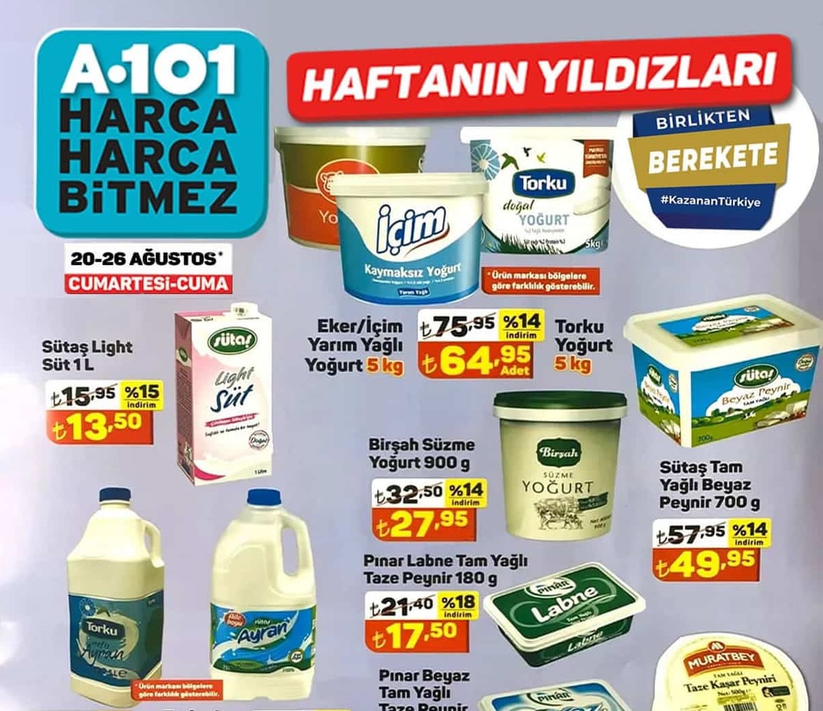 A101 26 Ağustos 2022 AKtüel İndirimli Ürünler Kataloğu