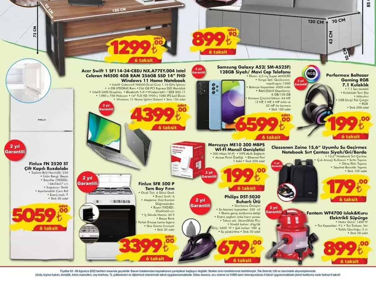 Şok Markette Kaçırılmayacak 9 Ağustos 2022 İndirimli Ürünler Kataloğu