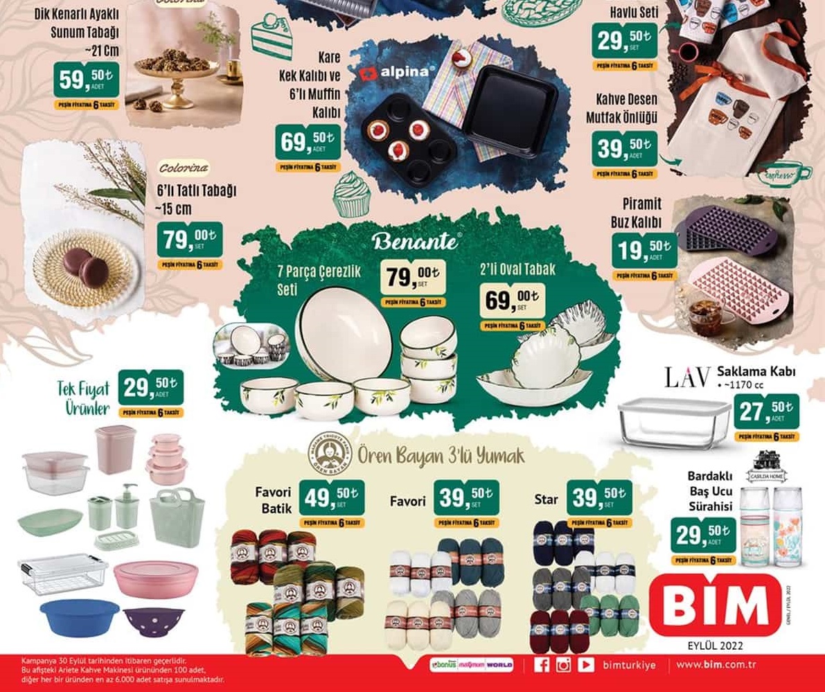 Bim Market 7 Ekim 2022 Aktüel İndirimli Ürünler Kataloğu