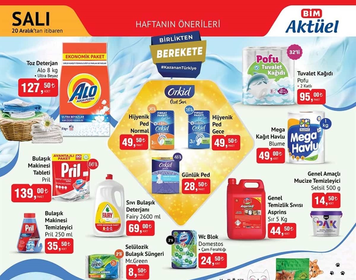 Bim Market 27 Aralık 2022 AKtüel İndirimli Ürünler Kataloğu