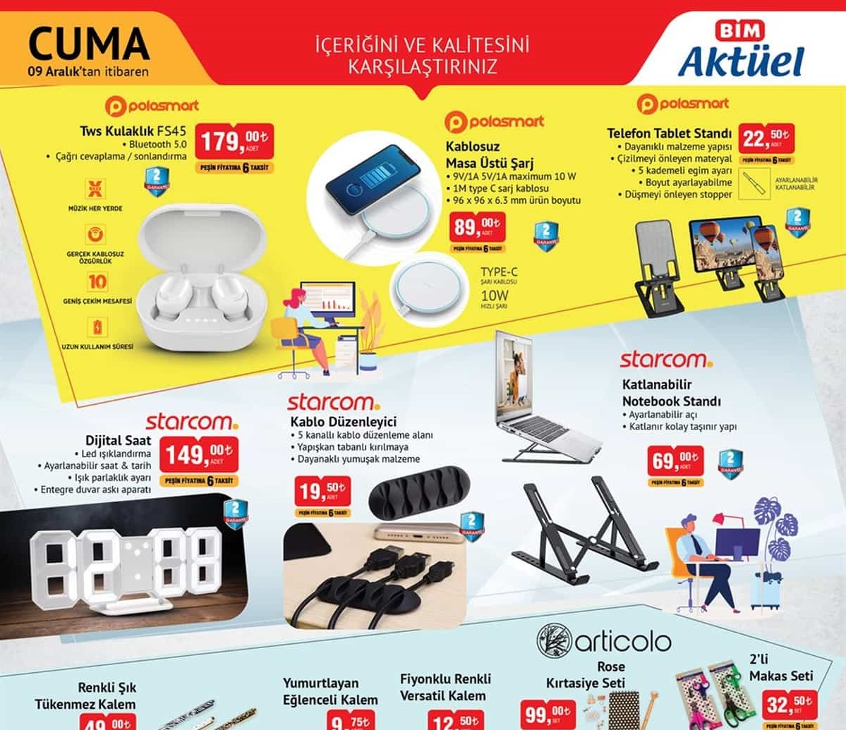 Bim Market 16 Aralık 2022 AKtüel İndirimli Ürünler Kataloğu