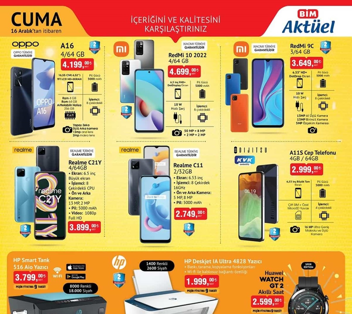 Bim Market 17 Aralık 2022 Aktüel İndirimli Ürünler Kataloğu