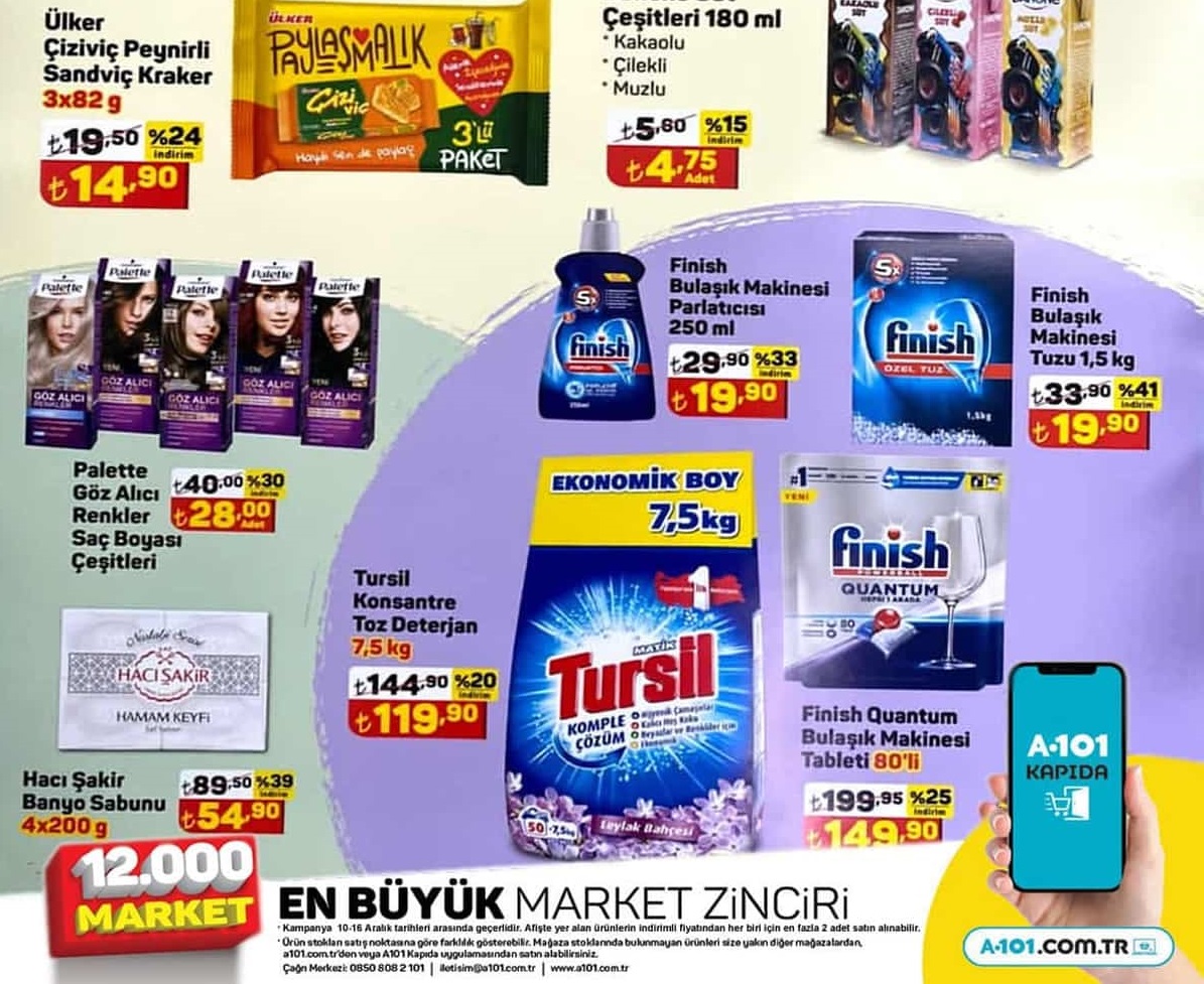 A101 16 Aralık 2022 AKtüel İndirimli Ürünler Kataloğu