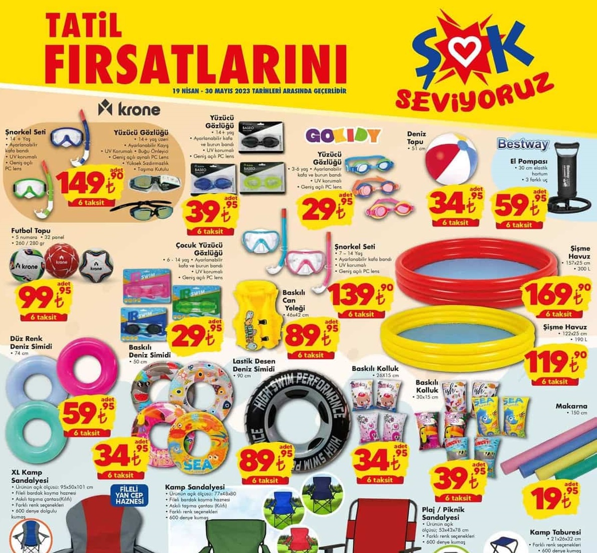 Şok Market 3 Mayıs 2023 Aktüel İndirimli Ürünler Kataloğu