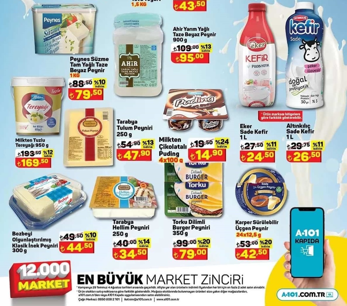 A101  5 Ağustos 2023 Aktüel İndirimli Ürünleri