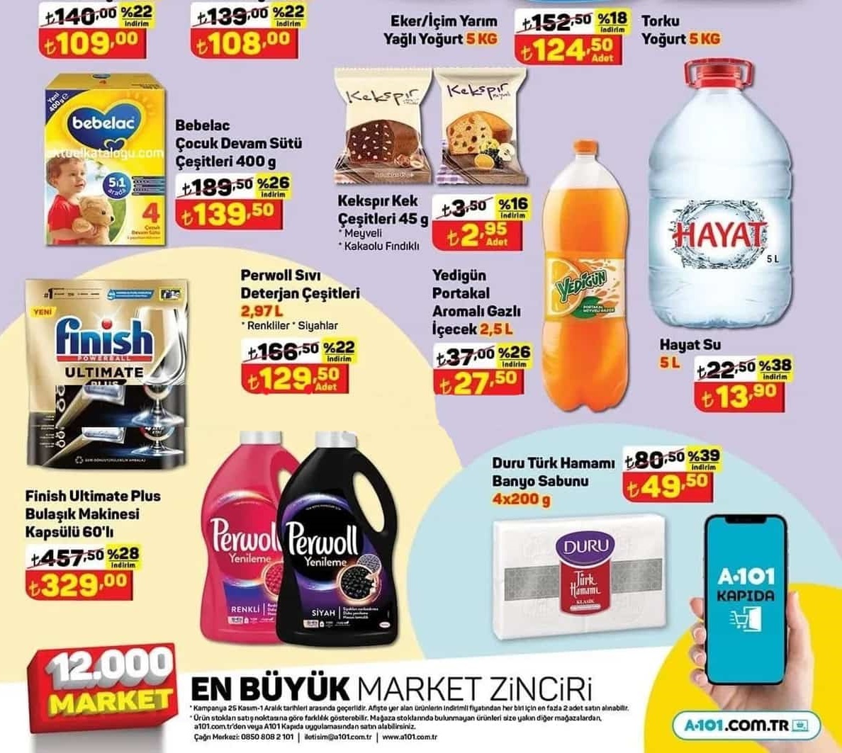 A101  30 Kasım – 2 Aralık 2023 Aktüel İndirimli Ürünler Kataloğu