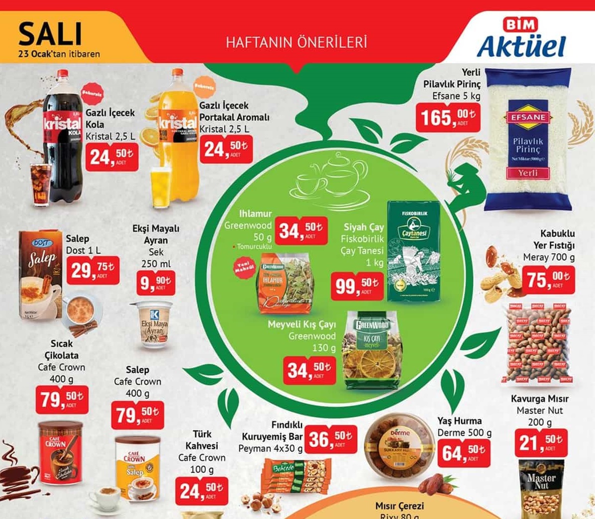 Bim Market 23 – 30 Ocak 2024 Aktüel İndirimli Ürünler Kataloğu