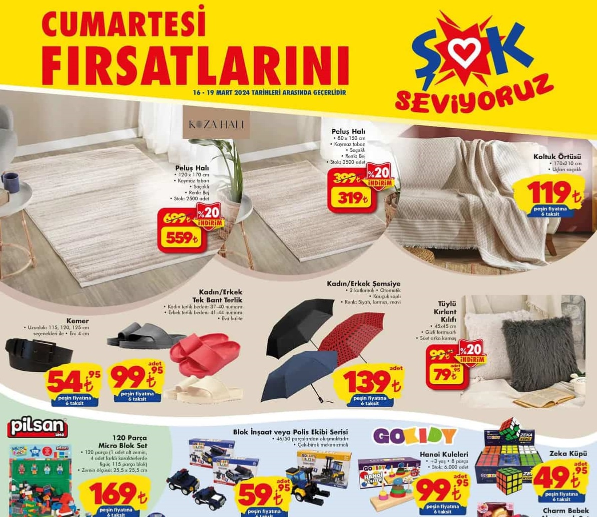 Şok Market 23 Mart 2024 Aktüel İndirimli Ürünler Kataloğu