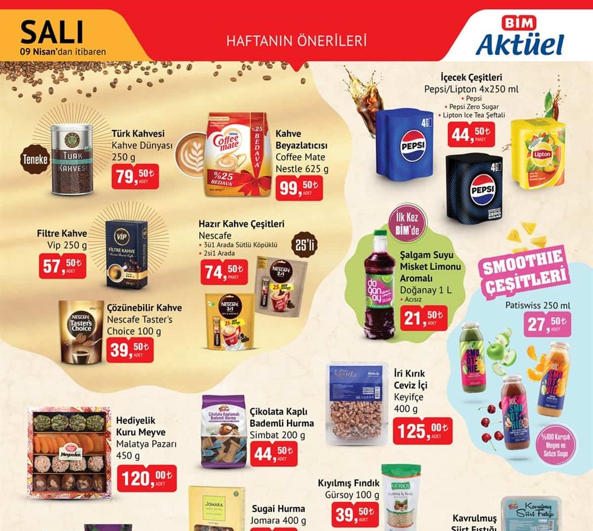 Bim Market   16 Nisan 2024 Aktüel İndirimli Ürünler Kataloğu